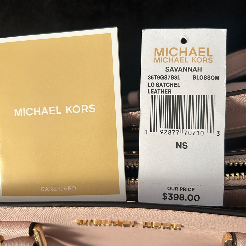 Michael Kors Light Pink Satchel - Picture 4 of 4